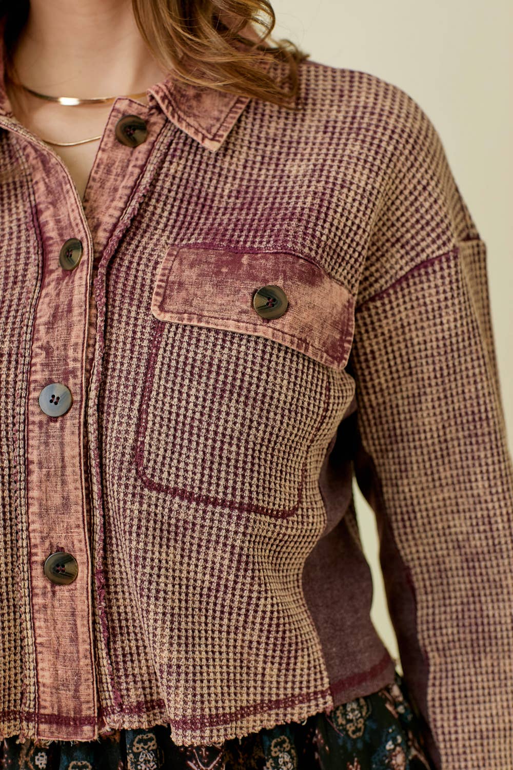 Mystree – Engroshandel Jakke - Dame – 60271 Washed termisk jakke5