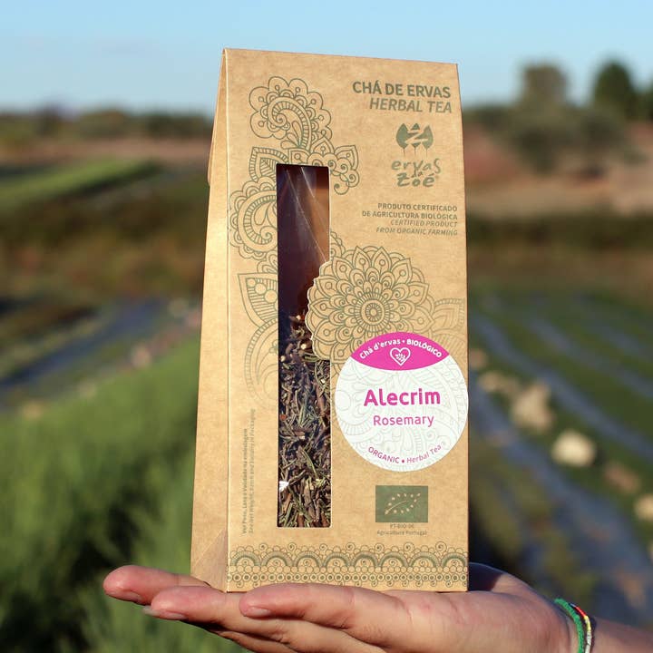 28. Herbal tea “Rosemary” Bio 40g for wholesale by Ervas da Zoé