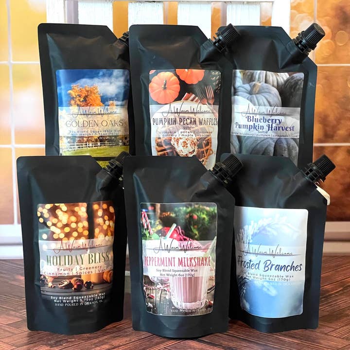 Heavenly Scents - Wholesale Wax Melt - Chestnut + Birch Softie | Squeeze Wax Melt2