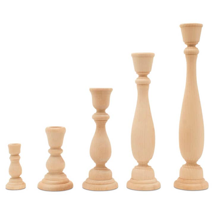 Woodpeckers Crafts - Wholesale Candle Holder - Wood Candle Sticks