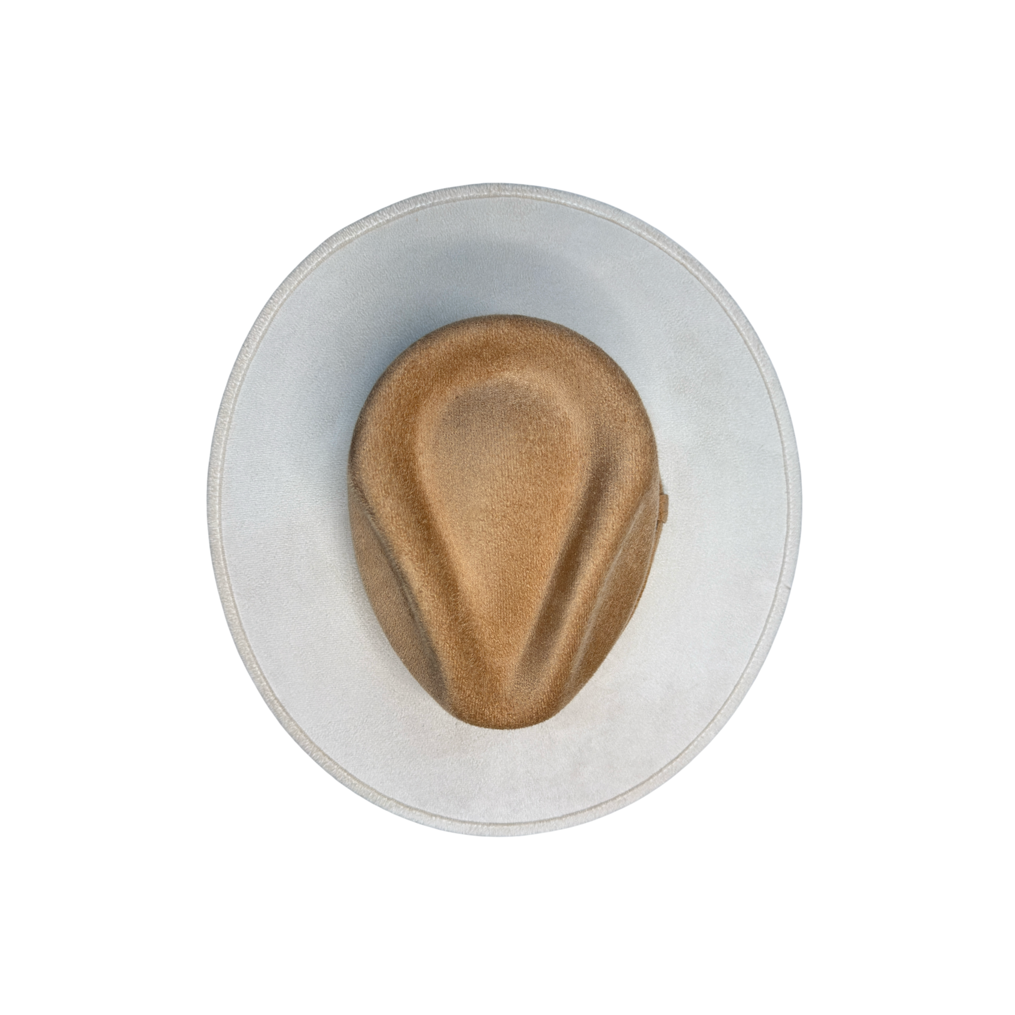 The Modern Cactus Co - Wholesale Fedora - Unisex - Unisex Vegan Suede Bi-Color Rancher Hats0