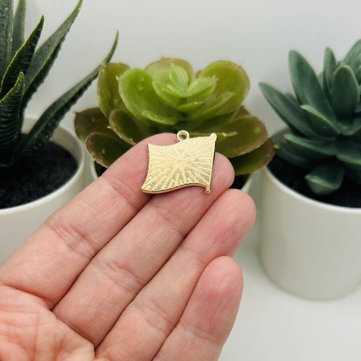 Guerrilla Charm - Wholesale Individual Charm/Pendant - Rainbow Pride Flag Charms, 20.2x19.5mm2