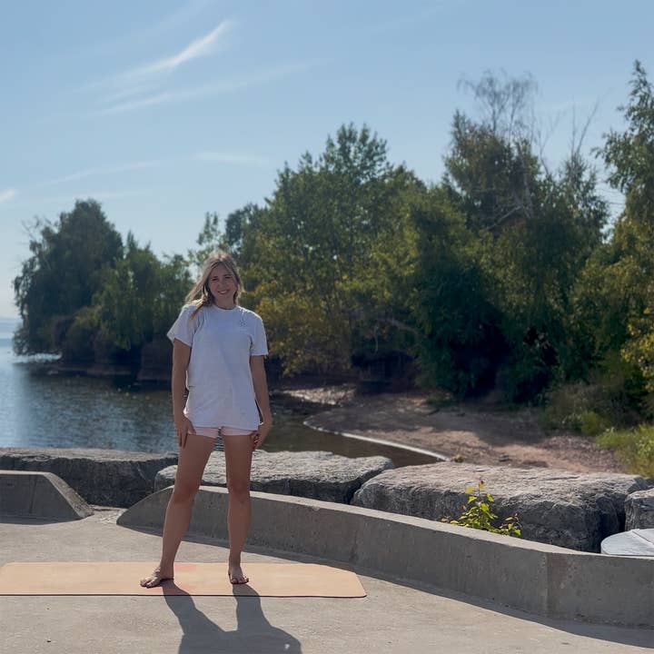 Crk - Wholesale Yoga Mat - The Flowers Mat 5mm Thick, Organic Cork Yoga Mat with Natural Rubber • Luxury Mat9