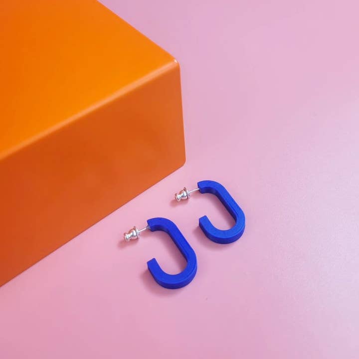 Mini Oval Hoops for wholesale by Will Sharp Jewellery