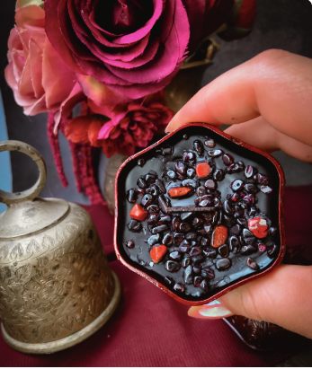 Sacred Lore - Wholesale Jar/Filled Candle - Pomegranate Candle Set, Persephone Altar Decor8