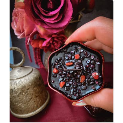 Sacred Lore - Wholesale Jar/Filled Candle - Pomegranate Candle Set, Persephone Altar Decor8