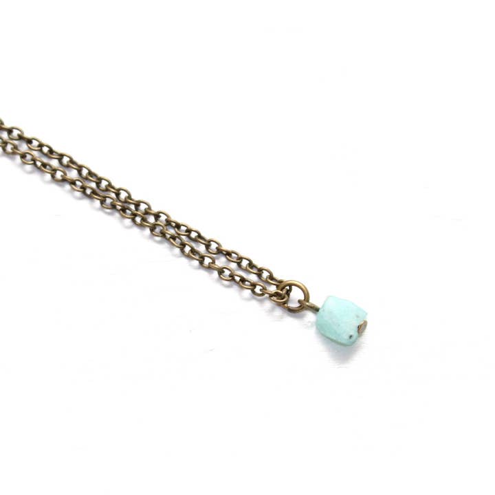 Amazonite läcker stapling Anklet för wholesale av All the Tiny Pieces