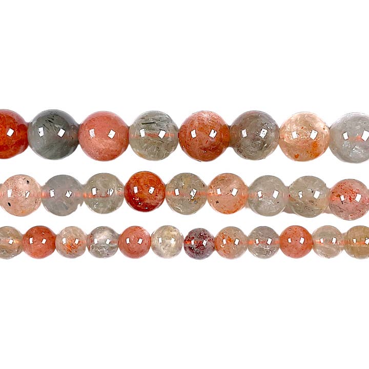 AAA Arusha Sunstone Pearl Thread from Tanzania for wholesale by Foliesbijoux