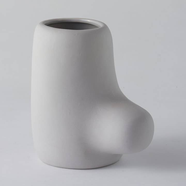 Art Form Vase Small Grey for wholesale by Angus & Celeste