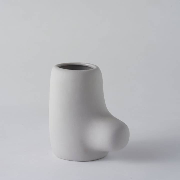 Art Form Vase Small Grey for wholesale by Angus & Celeste
