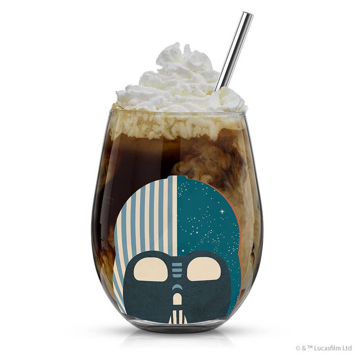 JoyJolt - Wholesale Wine Glass - Star Warsâ„¢ Helmet Hues Stemless Wine Glasses, Set of 4