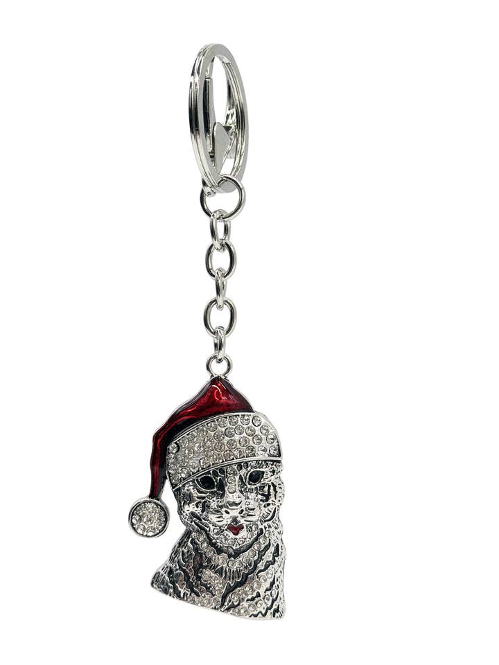 Llavero Diamante Tigre de Navidad para venta al por mayor de Wildtouch