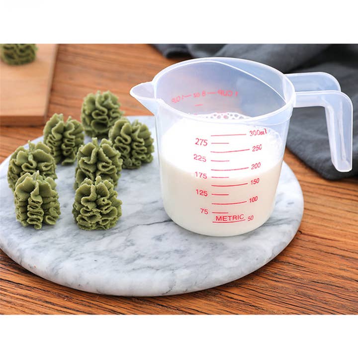 Tsyware - Wholesale Measuring Cup - 1 Liter (32oz) 1000ml Clear Plastic Measuring Cup 4-Cups