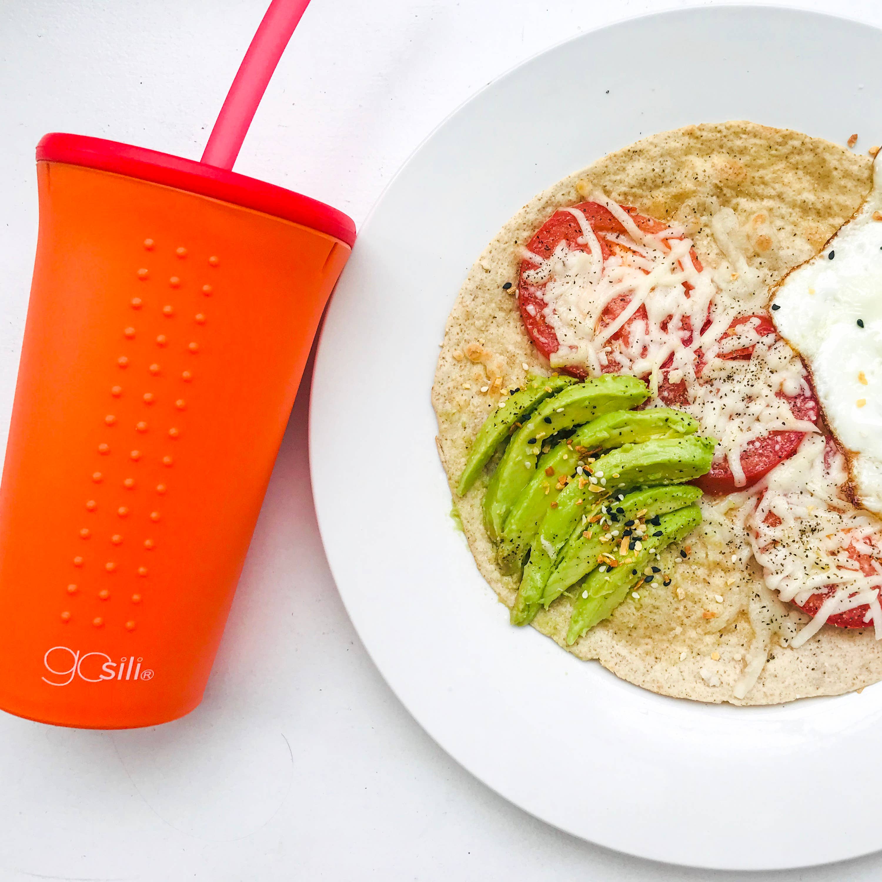 GoSili - Venta al por mayor Vaso/copa - Vaso con pajita de silicona de 16 oz13