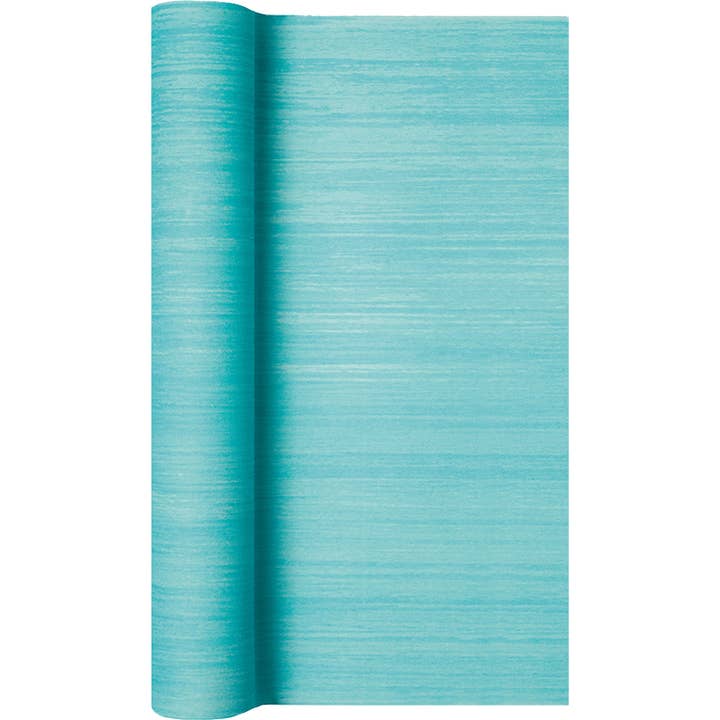 Airlaid table runner TL structure turquoise for wholesale by Home Fashion - Carl Dietrich GmbH