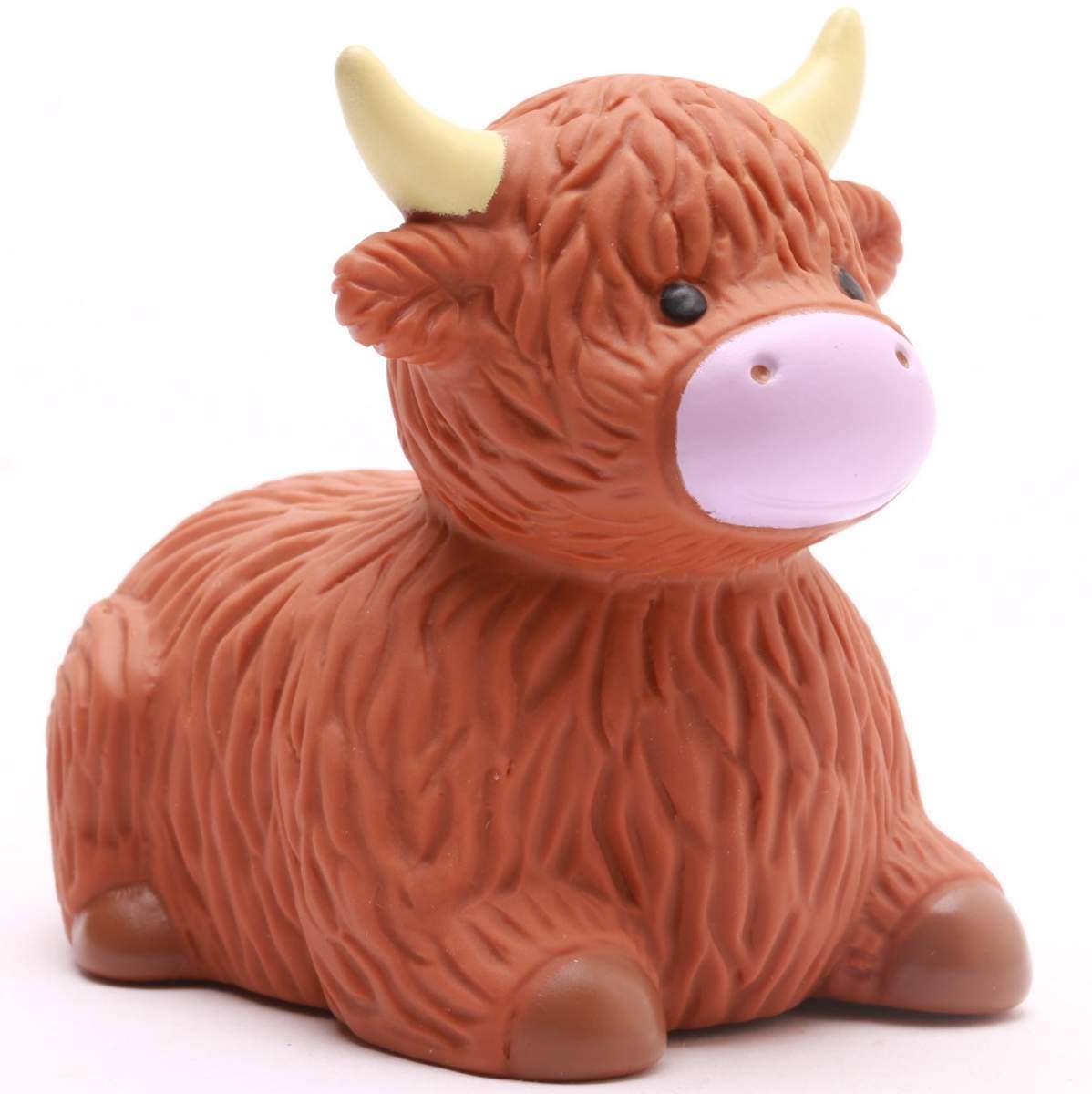 Duckshop – wholesale Bath toy – Baby – Bathing Animal Highland Cow1