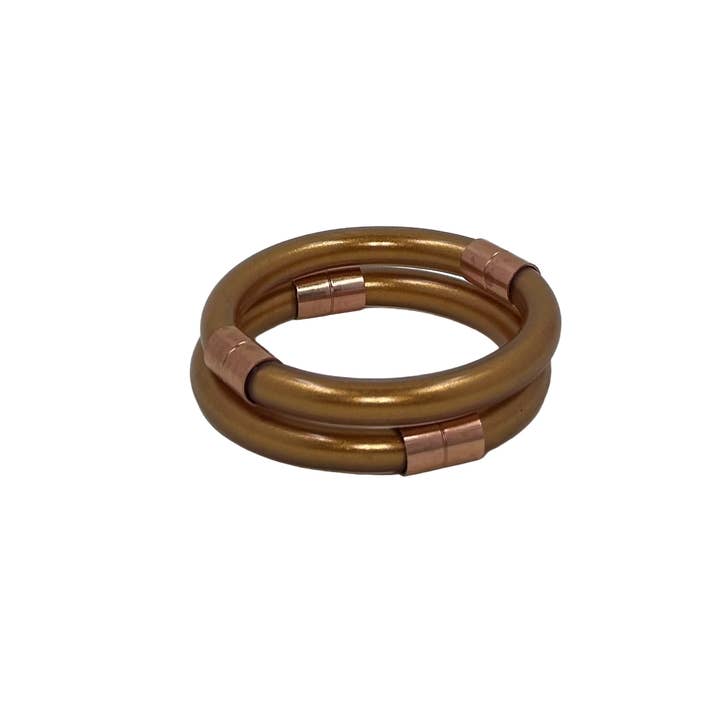 CutieDrop - Wholesale Jewelry Set - Inclusion Demi Bangles Gold2