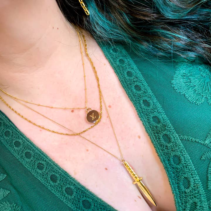 DRIP JEWELRY - Wholesale Pendant/Charm Necklace - Dagger5