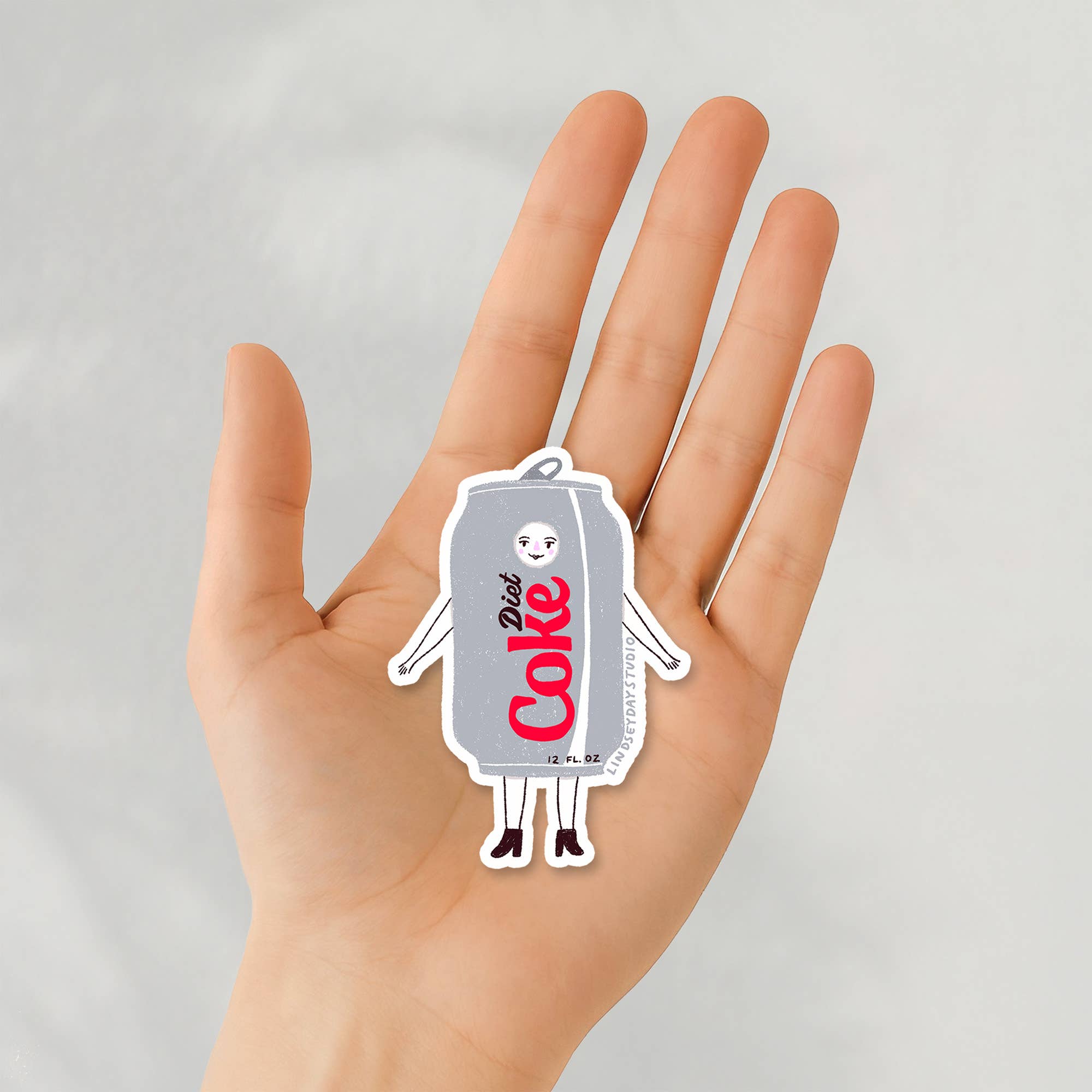 Lindsey Day Studio - Wholesale Sticker - Diet Coke Deanne Sticker, Funny Sticker, Food Sticker7