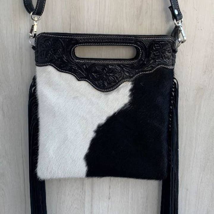 Viceroy Leathers - Wholesale Crossbody Bag - Women's - Tooled Leather Sling Bag - TL02