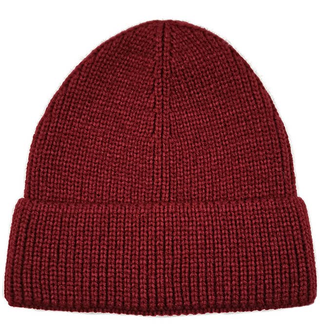 Hana - Wholesale Beanie - Women's - Solid Color Ribbed Knit Cuff Beanie14