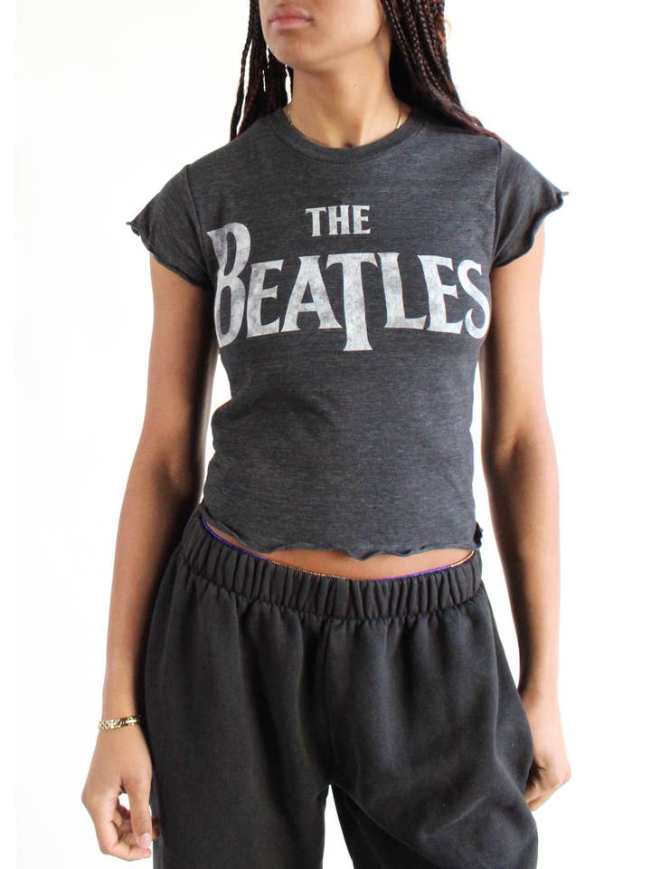 American Recycled Clothing - Wholesale Screen printed t-shirt – Women′s - Music Lettuce Edge Graphic Tee 5