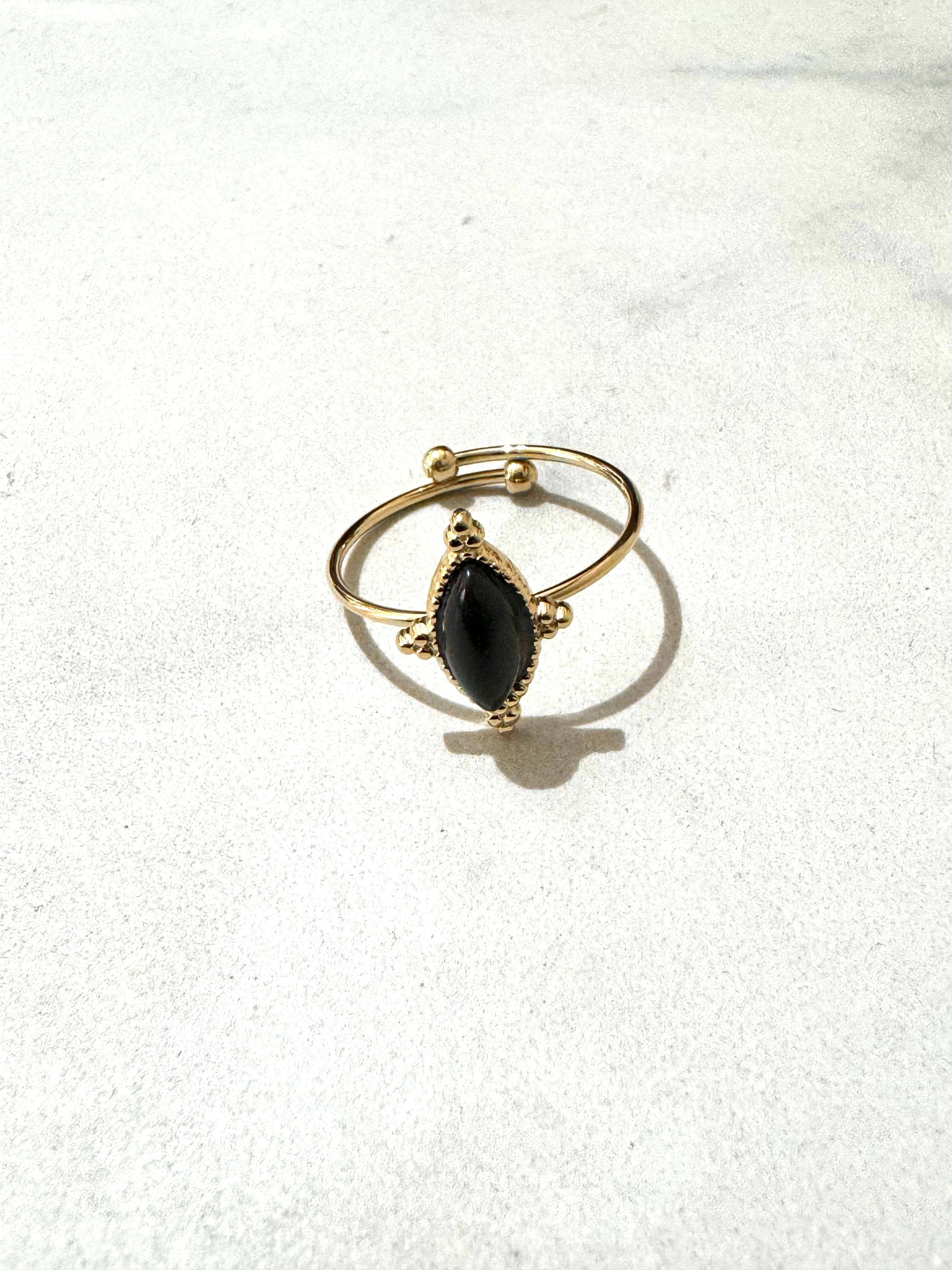 Cassette Barcelona – wholesale Multi-finger ring – Clea Stainless Steel Adjustable Ring0