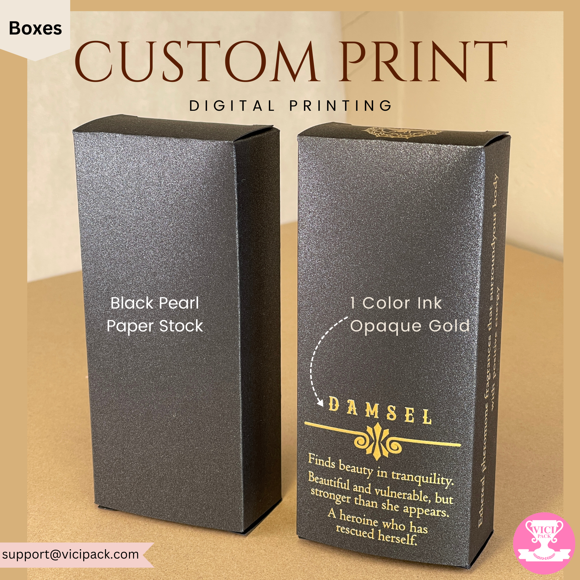 Vici Pack – Großhandel Geschenkboxen – 1-oz-Flaschenverpackungen aus luxuriösem Papier, Sets mit 25 Stück109