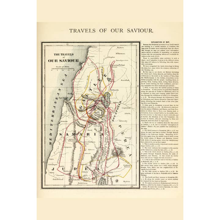 Rejser af Vores Frelser Religiøst Antik Stil Kort Vægkunst for engroshandel hos Gotham Gifts