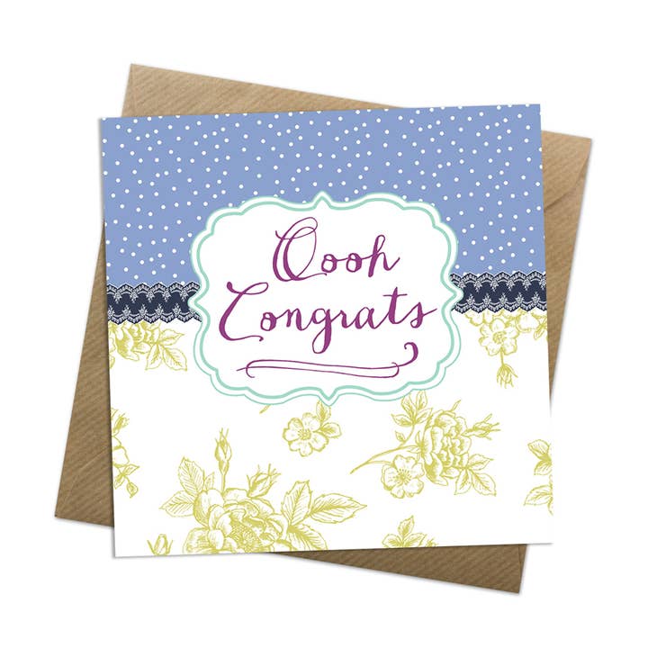 Tarjeta de felicitaciones Oooh para venta al por mayor de Ashley Thomas