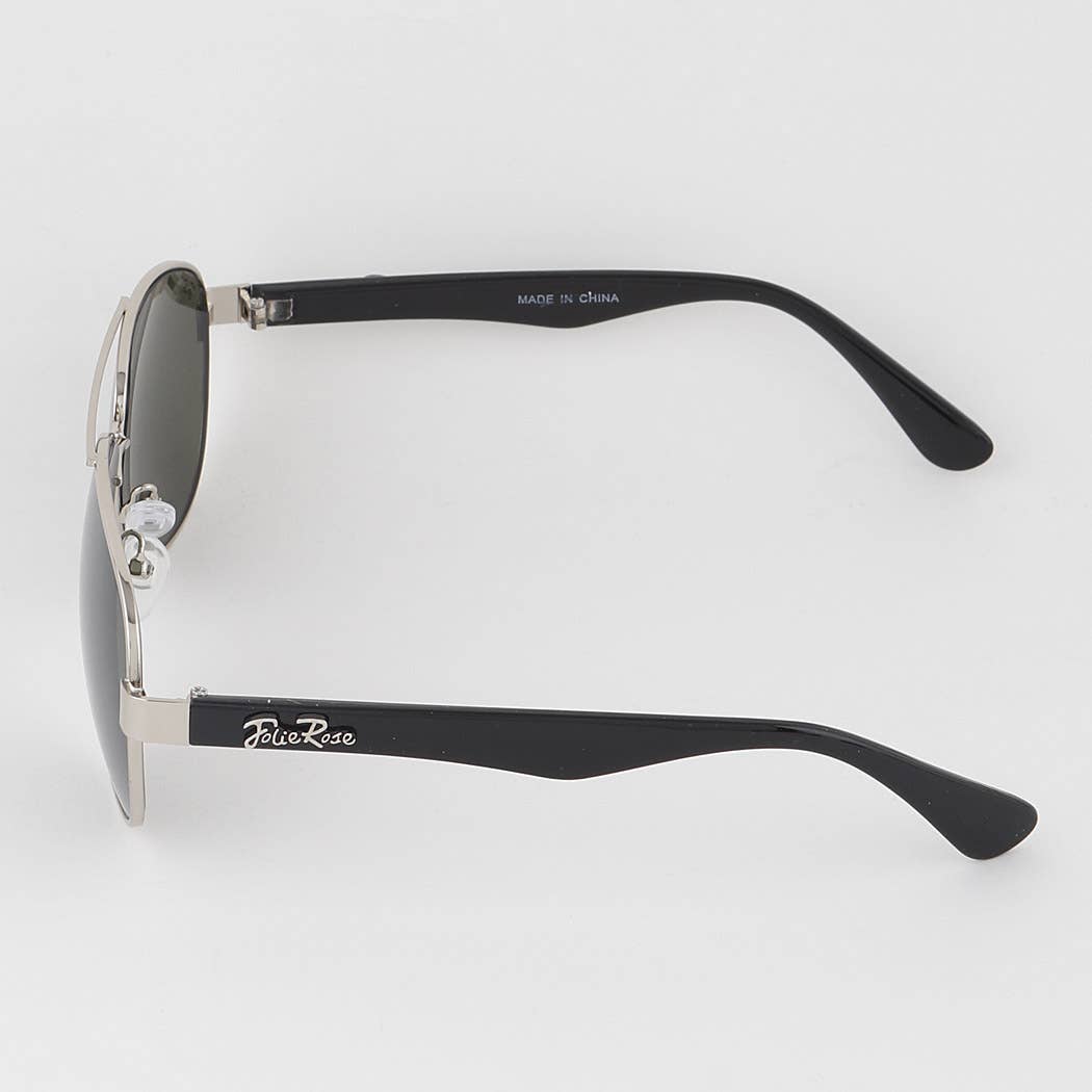 Mélanger la couleur Lunettes de soleil Folie Aviator en vente sur Faire5