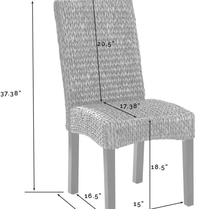 ShipItFurniture - Wholesale Chair - Coastal Seagrass Dining Chairs Set of Two