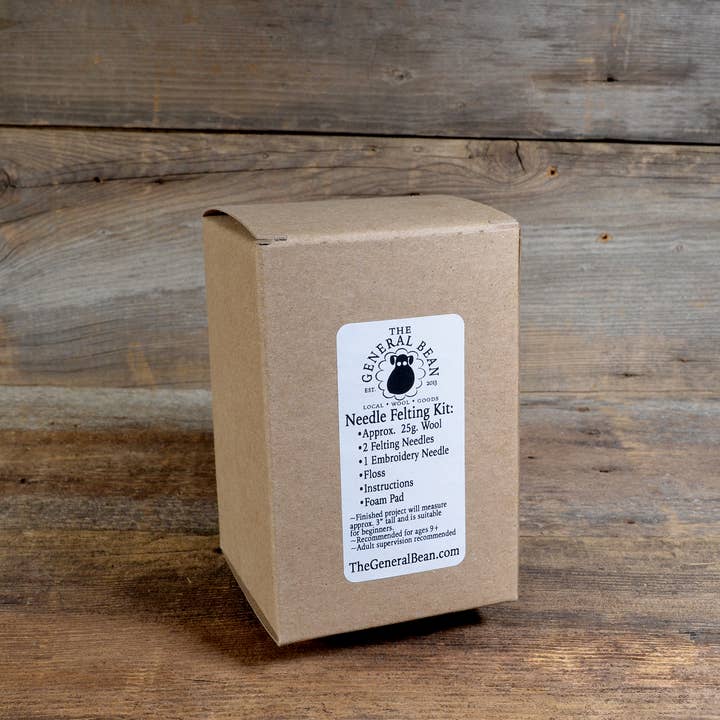 The General Bean - Wholesale Craft Sewing Kit - Needle Felting Kit- Sock Monkey- DIY Craft Kit4