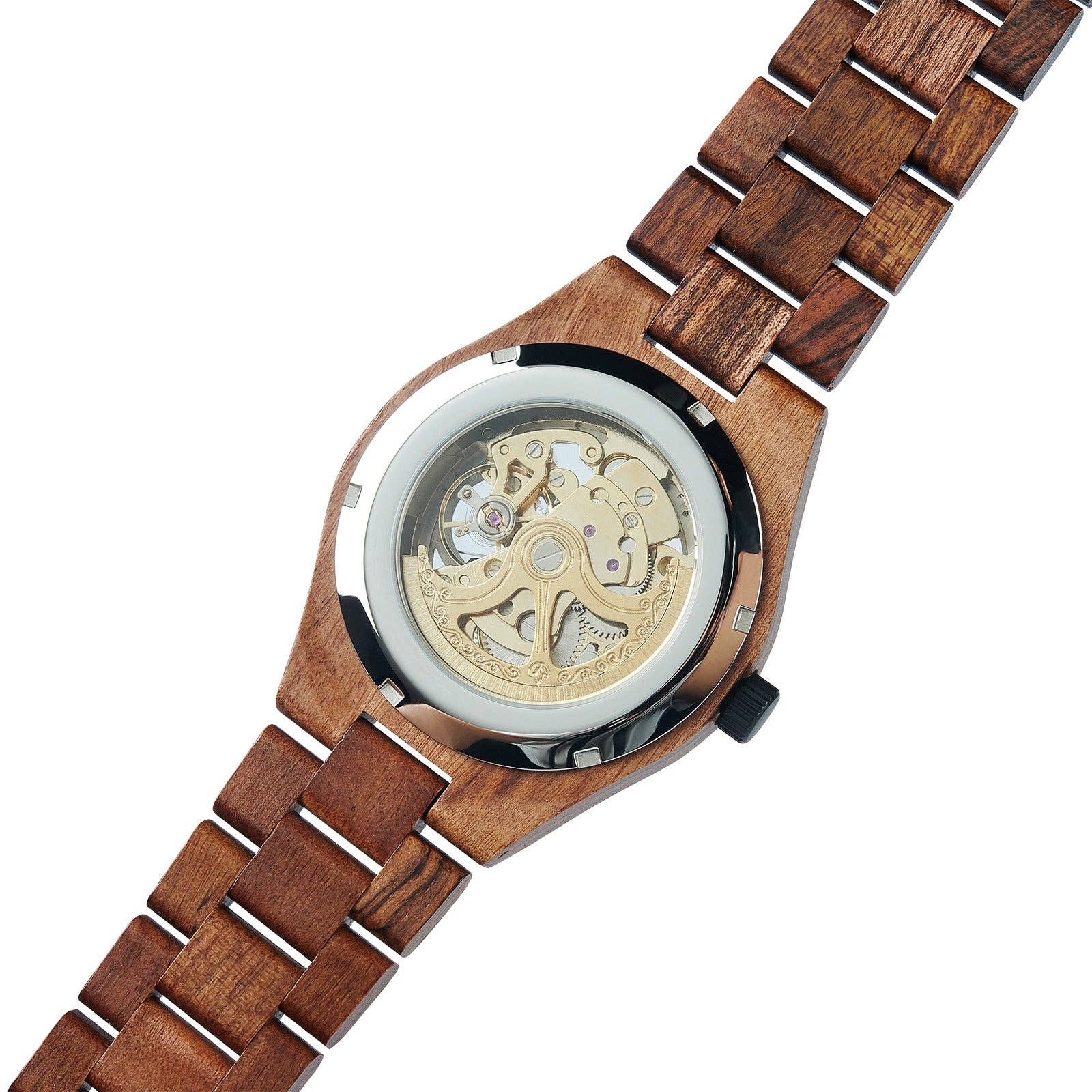 Nordic Wood - Venta al por mayor Reloj de pulsera - Hombre - Koa Tigerwood2