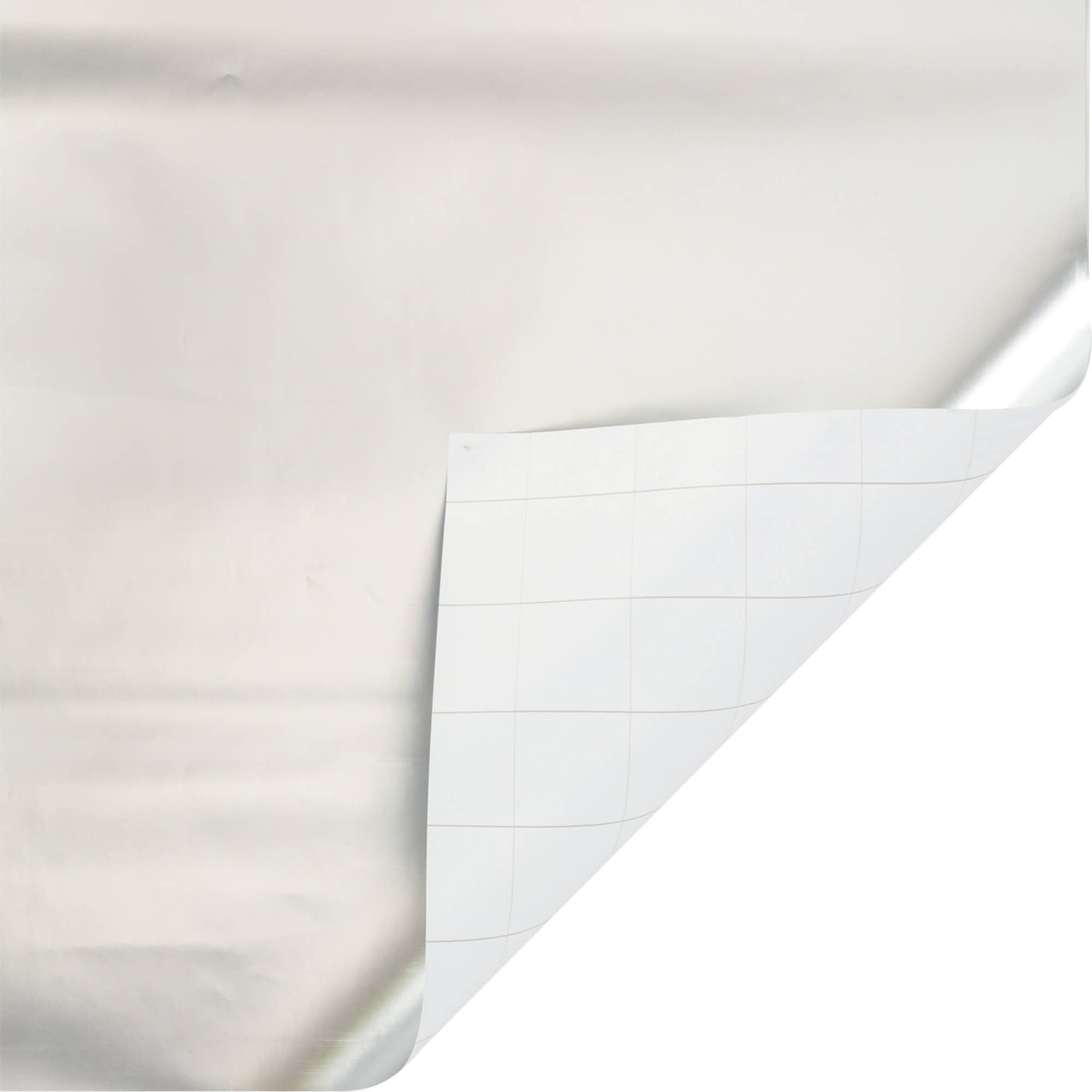 LA Ribbons Wholesale - Vendita all'ingrosso Rotoli di carta da regalo - Carta da regalo 30" x 417' Mezza Risma | Argento Opaco0