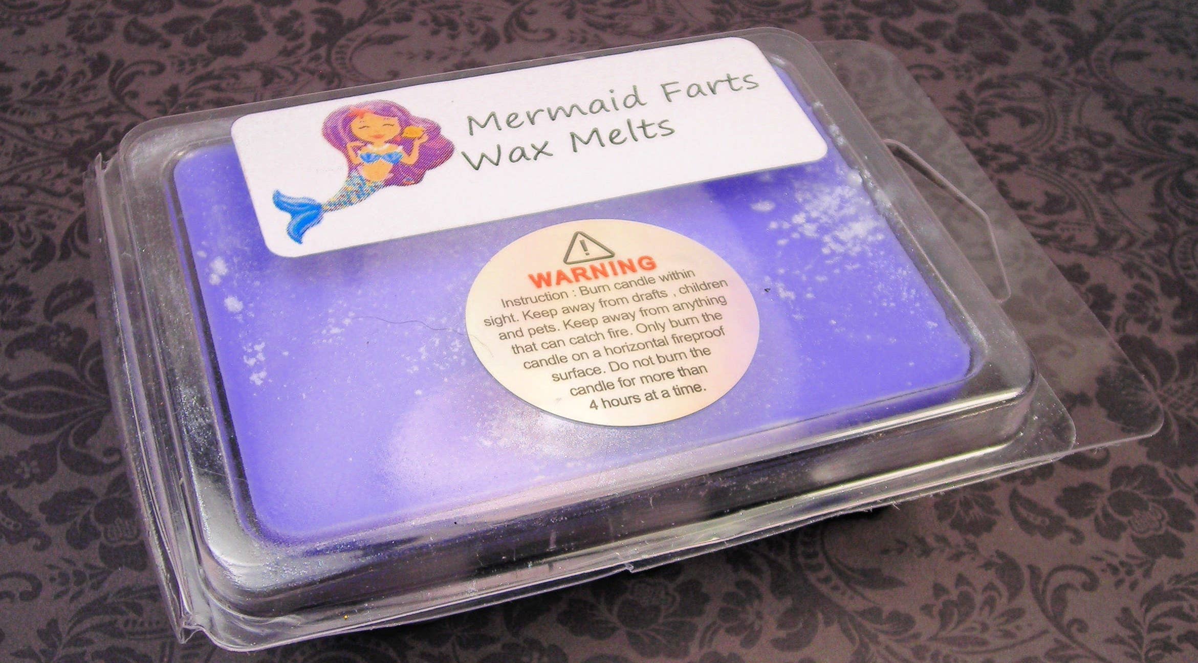 Chubby Chico Charms - Wholesale Wax Melt - Mermaid Farts heart shaped sprinkles Wax Melts sugarplums1