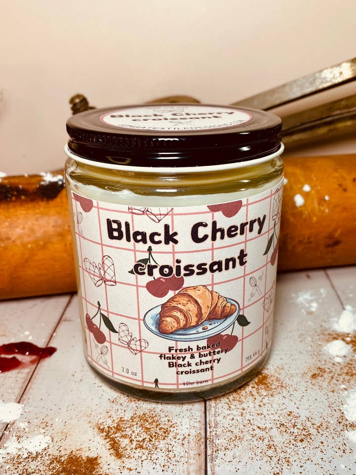 Black Cherry Croissant for wholesale by Ginga Textile Designs L.L.C