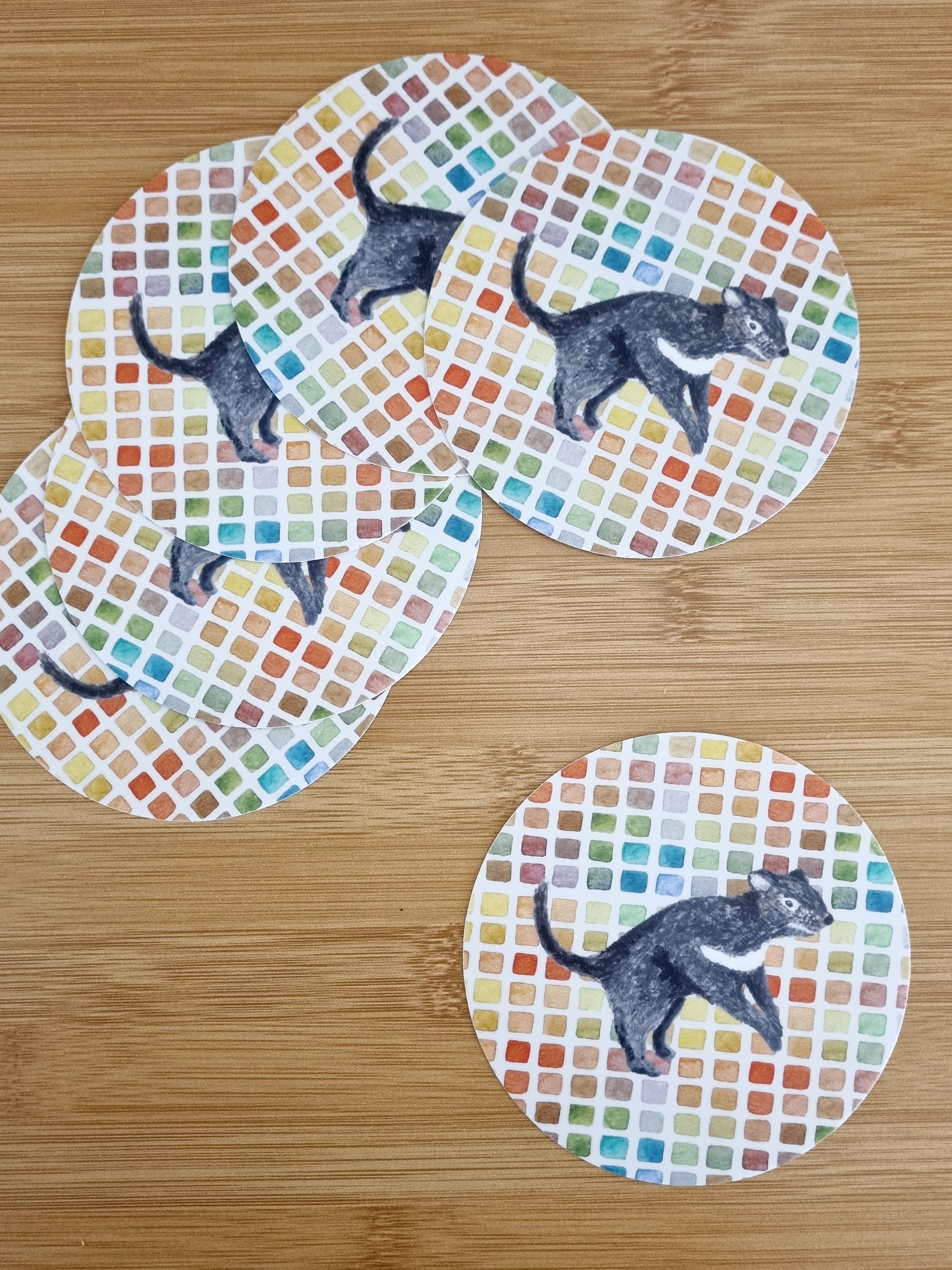 Bosa Art Co - Wholesale Sticker - Vinyl Stickers - Tasmanian Devil Sticker1