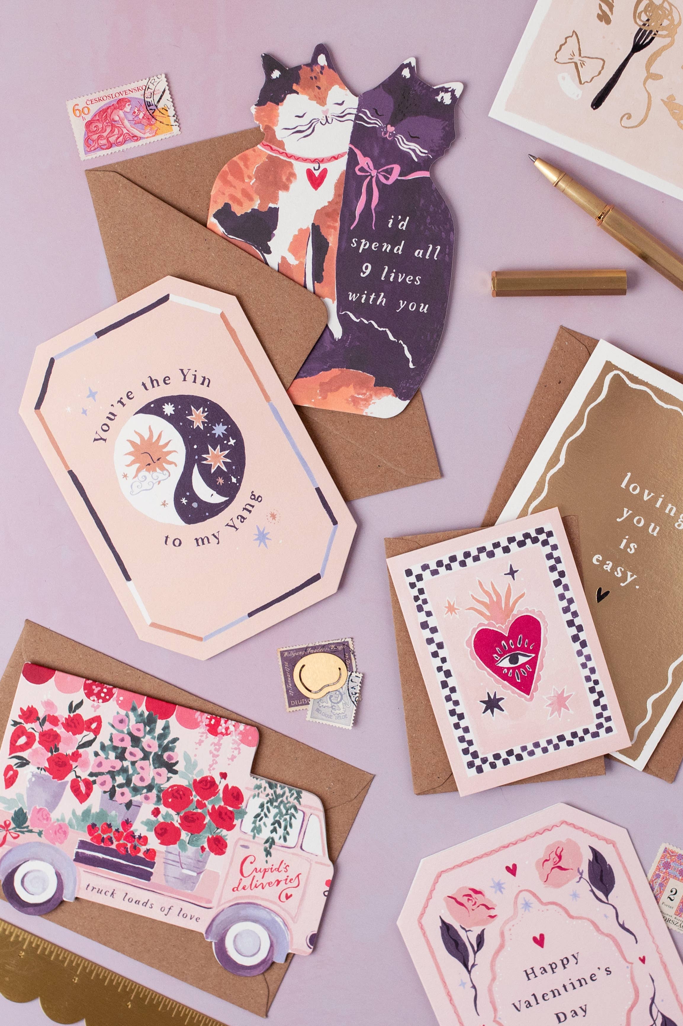 Sister Paper Co. – Großhandel Liebeskarte – Yin Yang Karte | Liebeskarten | Grußkarten zum Jubiläum6