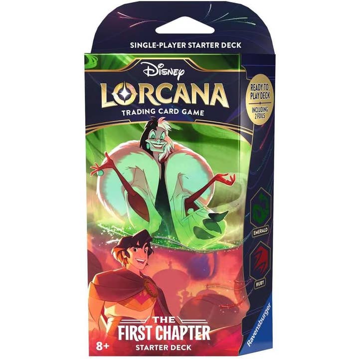 Cardshouse - Wholesale Card Game - Disney Lorcana: The First Chapter Emerald Ruby Starter Deck
