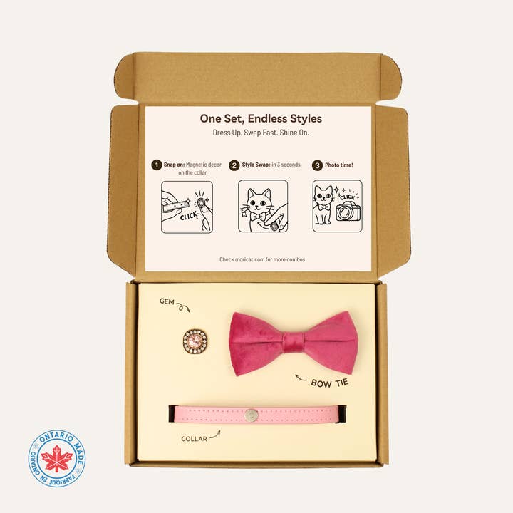 MoriCat Premium Gift Bundle Box with Vintage Bronze Gem in Rose for wholesale by Moricat