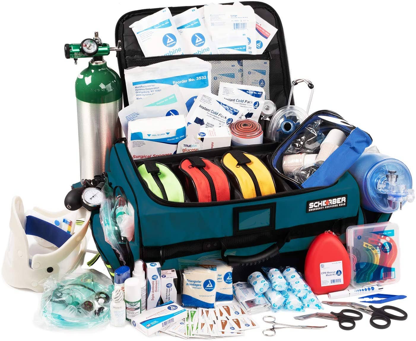 Scherber - Wholesale First Aid Kit - Scherber Ultimate First Responder Trauma kit O2 - Fully Stocked7
