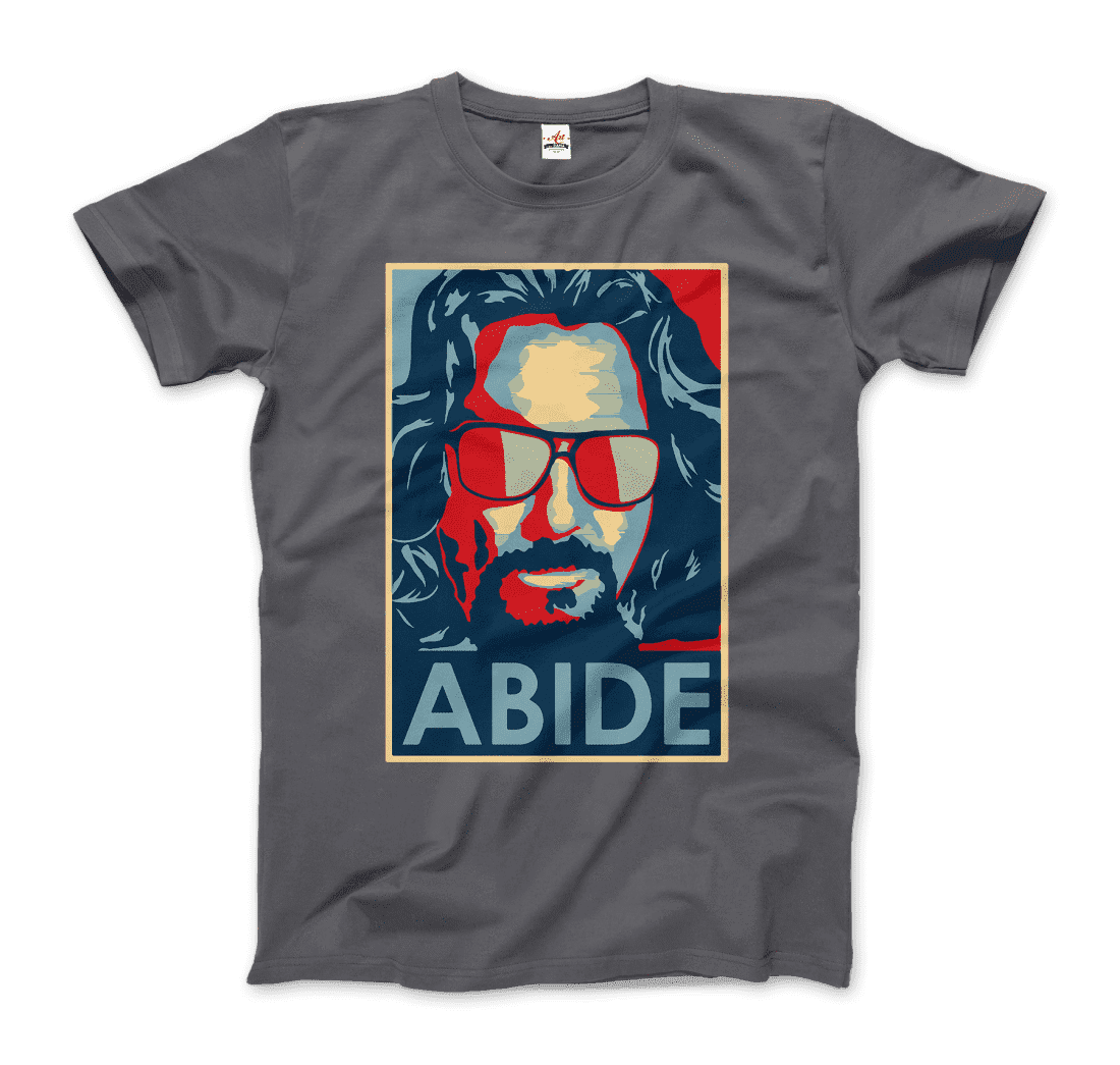 Art-O-Rama Shop - Wholesale Screen Printed T-Shirt - Unisex - Big Lebowski Abide, Hope Style T-Shirt4