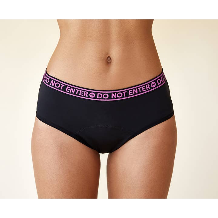 Menstrual Panties “Do Not Enter” Absorbency Super for wholesale by Sisters Republic