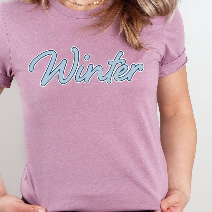 Camiseta Gráfica de Invierno para venta al por mayor de Select Apparel