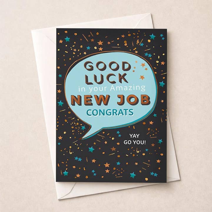 Large New Job Card - Speech Bubble for wholesale by Hammond Gower Publications Ltd