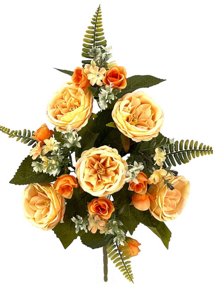 R.U/C. PEONIES X9 SALMON 50cm for wholesale by Aguilar Málaga