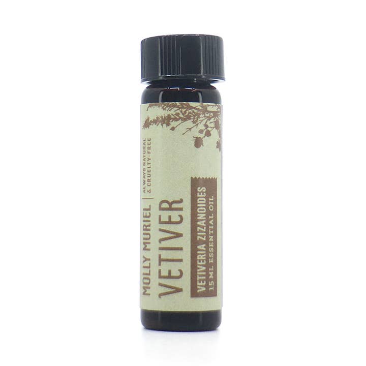 VETIVER – 15ML for wholesale by Molly Muriel Bath + Body
