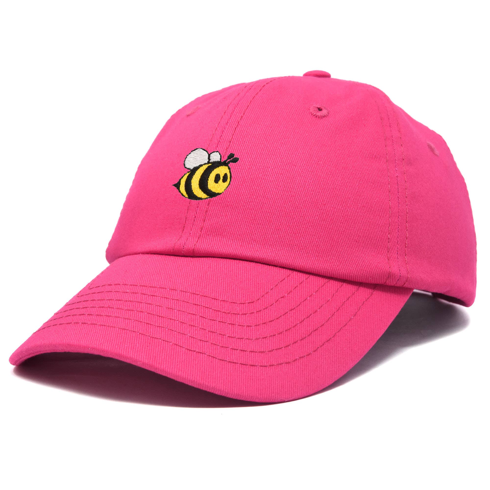 Dalix - Wholesale Baseball Cap - Unisex - DALIX Bumble Bee Baseball Cap Dad Hat Embroider Womens Girls27
