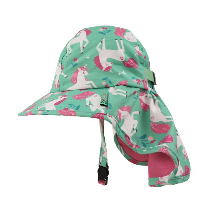 SS26 | Baby/Toddler Cape Sunhat - Unity the Unicorn for wholesale by ZOOCCHINI